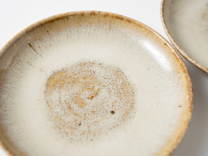 Straw Ash Crystal Glazed 5-Sun Bowl