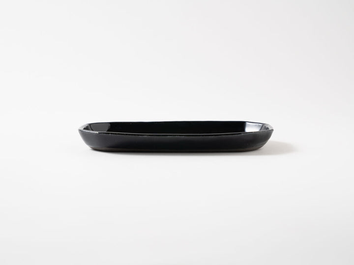 Ruri Glaze Rectangular Plate - Crafted By Hitoshi Kato