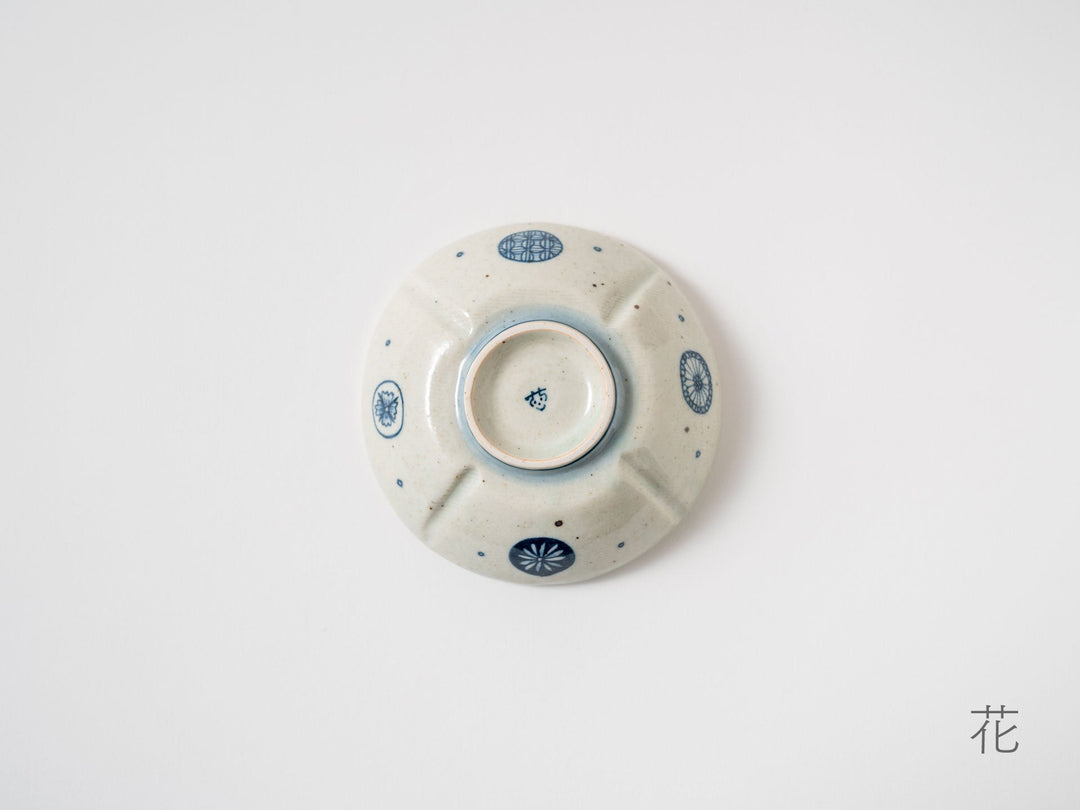 Round Arabesque Small Plate - Crafted By Sachiko Niijima