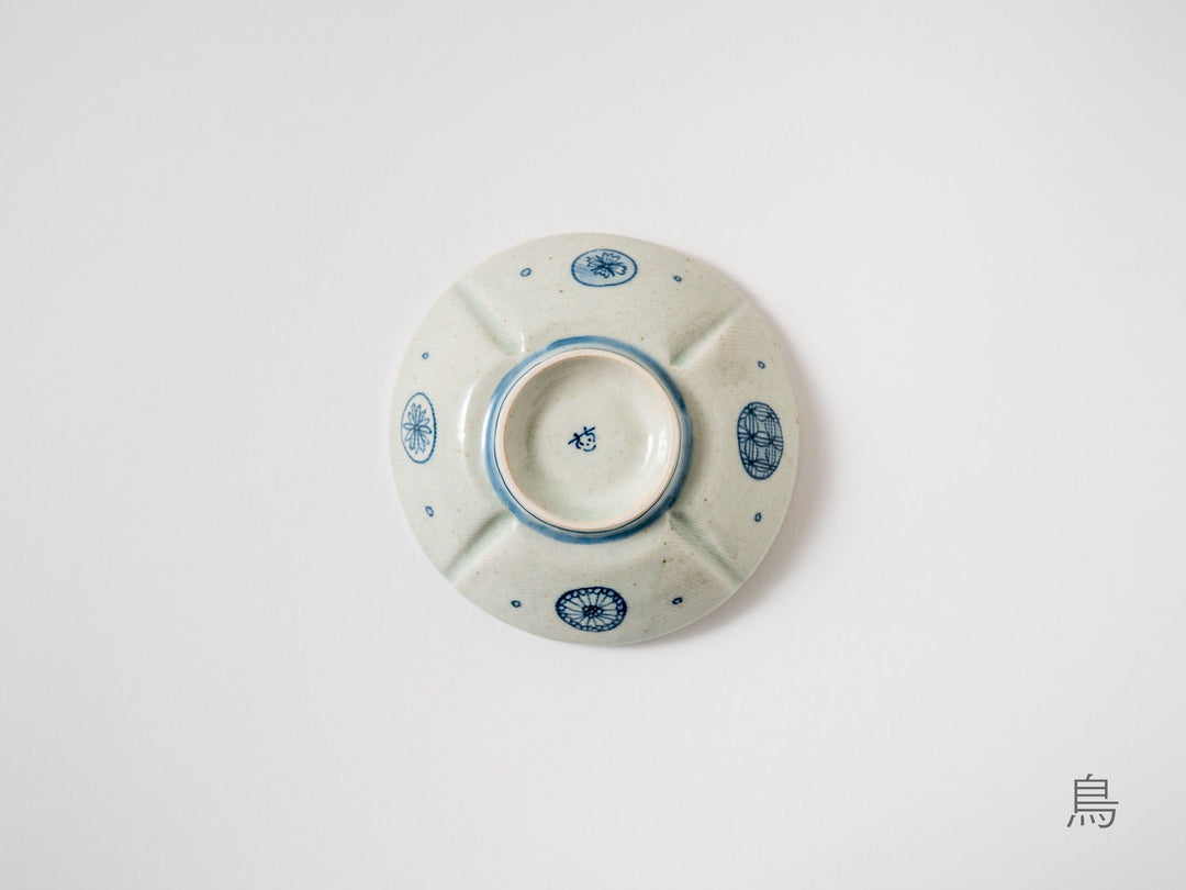 Round Arabesque Small Plate - Crafted By Sachiko Niijima