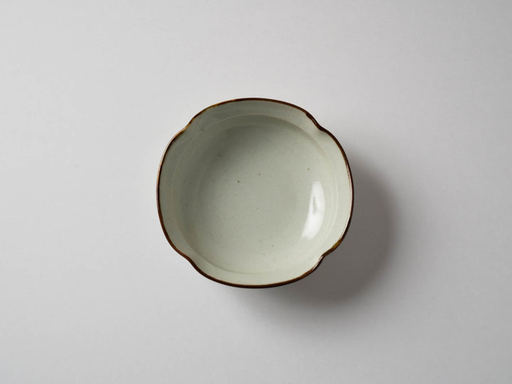 Rim Square Small Bowl Rusted Edge Richo - Crafted By Koyang Kiln