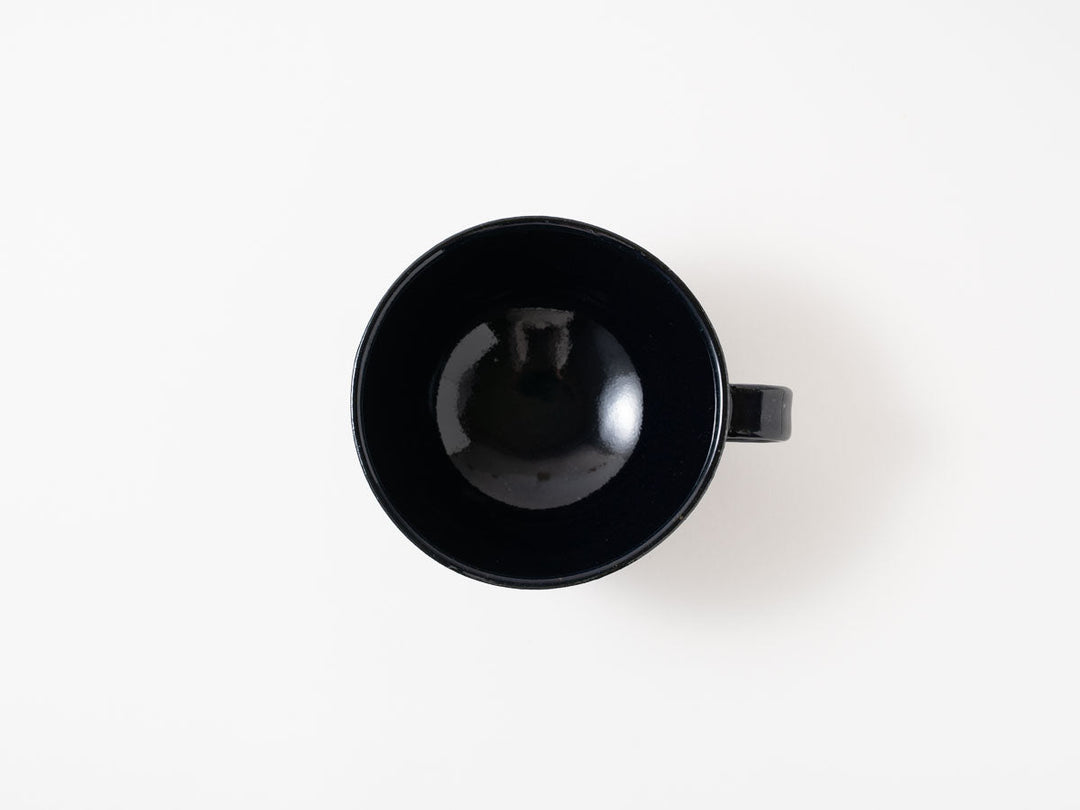 Ruri Glaze Soup Cup - Crafted By Hitoshi Kato