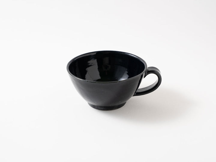 Ruri Glaze Soup Cup - Crafted By Hitoshi Kato