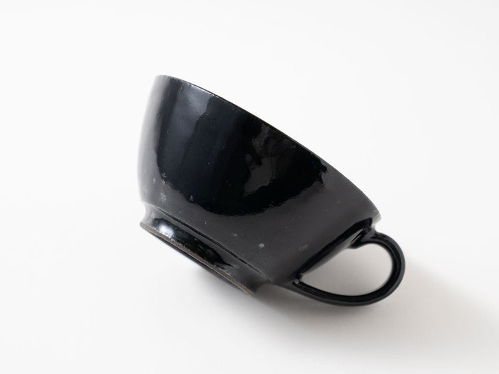 Ruri Glaze Soup Cup - Crafted By Hitoshi Kato
