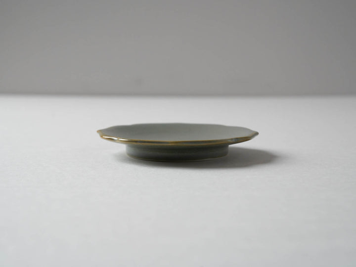 Light Rikyu Bellflower 4.5-Sun Plate - Crafted By Toetsu Kiln