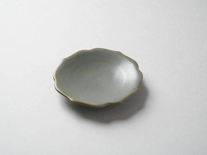 Light Rikyu Bellflower 4.5-Sun Plate - Crafted By Toetsu Kiln