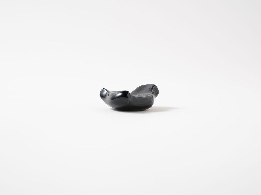 Ruri Glaze Chopstick Rest - Crafted By Hitoshi Kato