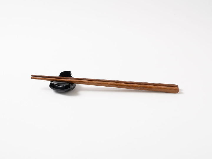 Ruri Glaze Chopstick Rest - Crafted By Hitoshi Kato