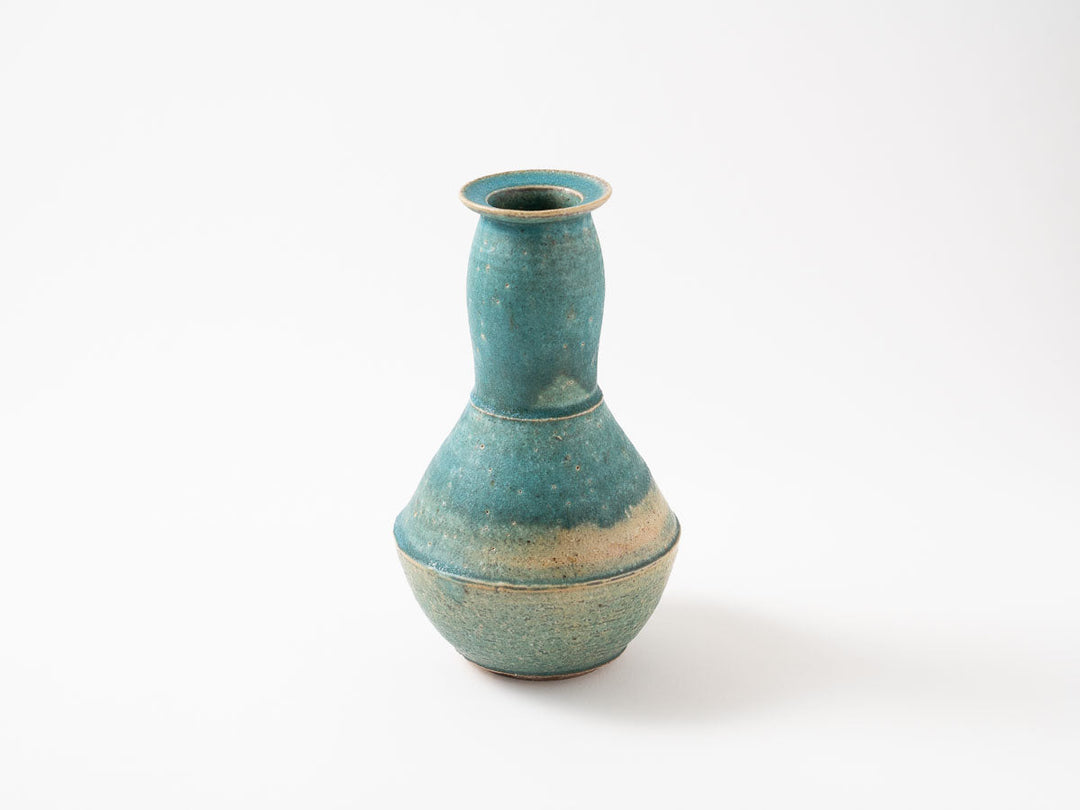 Flower Vase L (Blue) - Crafted By Jun Fujiwara