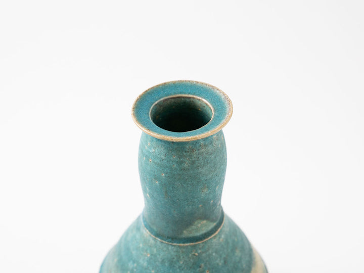Flower Vase L (Blue) - Crafted By Jun Fujiwara