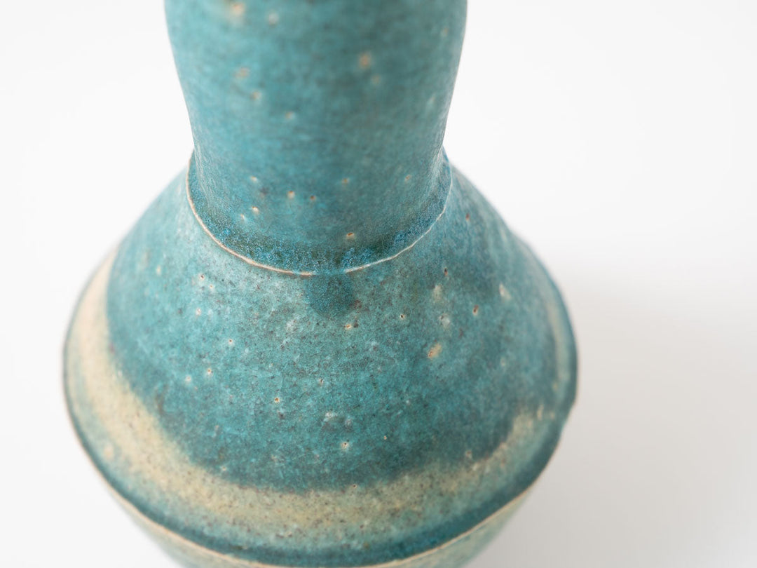 Flower Vase L (Blue) - Crafted By Jun Fujiwara