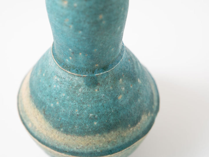 Flower Vase L (Blue) - Crafted By Jun Fujiwara