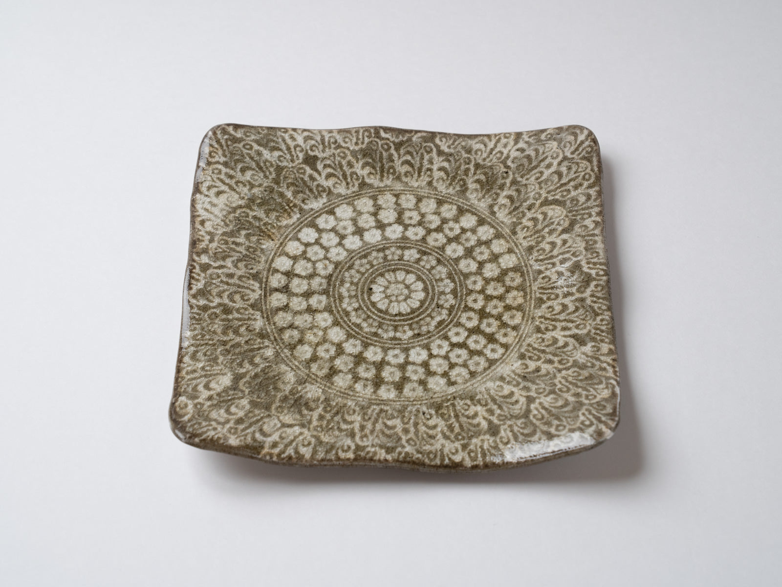 Square Japanese Ceramic Plates | Handmade Tableware Japan