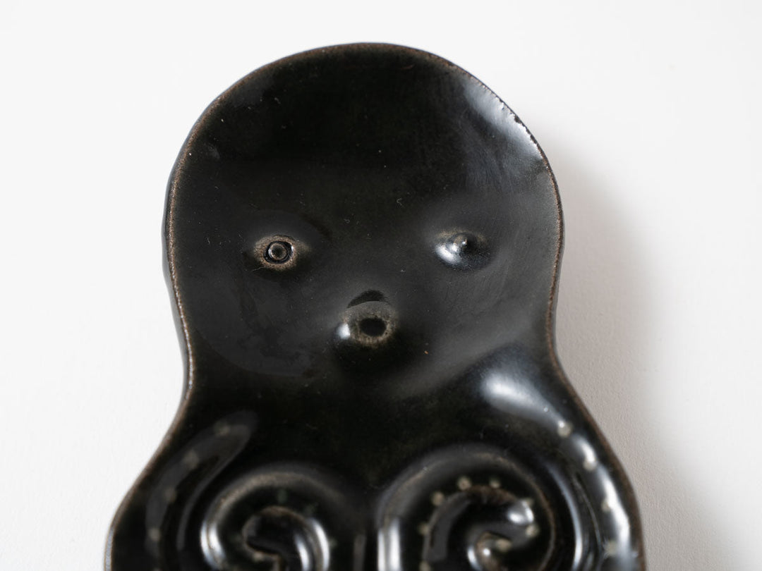 Takoyaki Party Plate, Black — Ryo Makita
