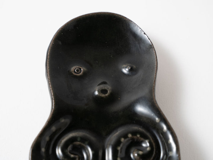 Takoyaki Party Plate, Black — Ryo Makita