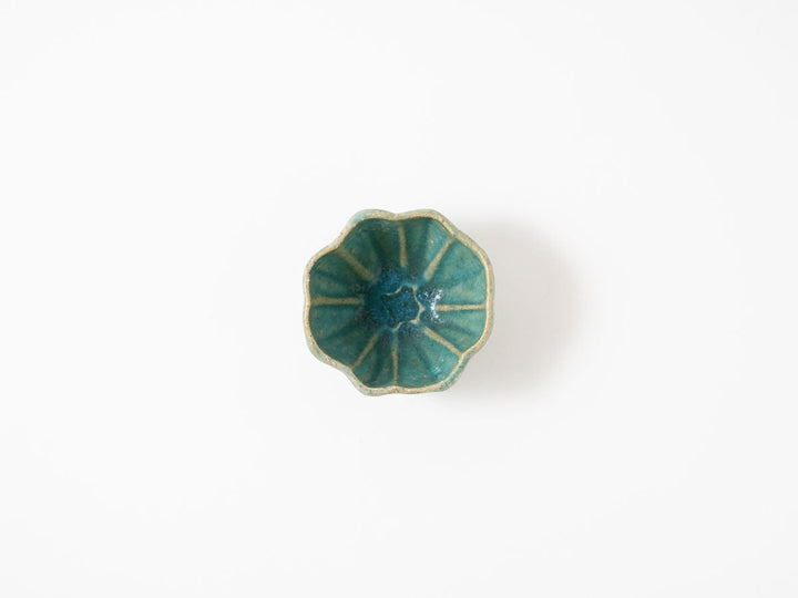 Flower Small Bowl (Blue) - Crafted By Jun Fujiwara