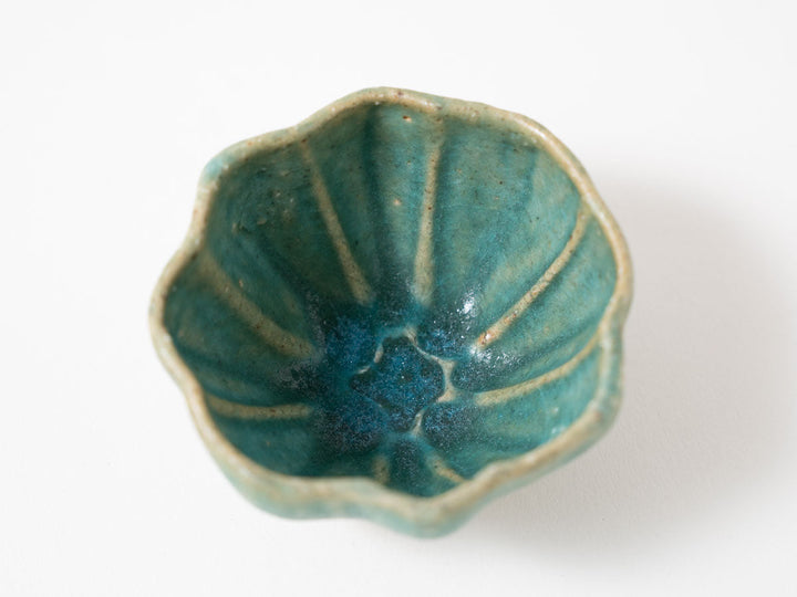 Flower Small Bowl (Blue) - Crafted By Jun Fujiwara