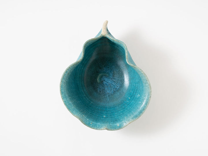 Pear Bowl L (Blue) - Crafted By Jun Fujiwara