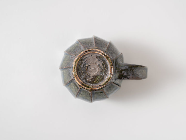 Gray-Blue Faceted Mug - Crafted By Taizo Yamamoto