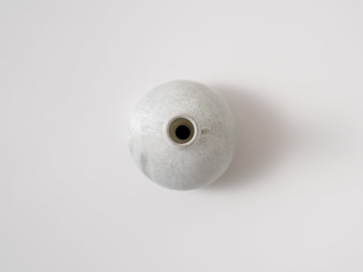 Flower Vase Ash Glazed - Crafted By Kazuya Murao
