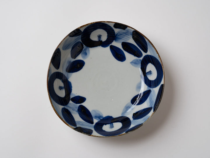 Camellia 7-Sun Deep Plate - Crafted By Kousei Kobayashi