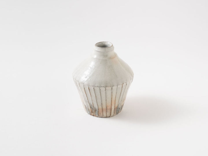 Bottle Vase White (Event Assortment) - Crafted By Furutani Pottery