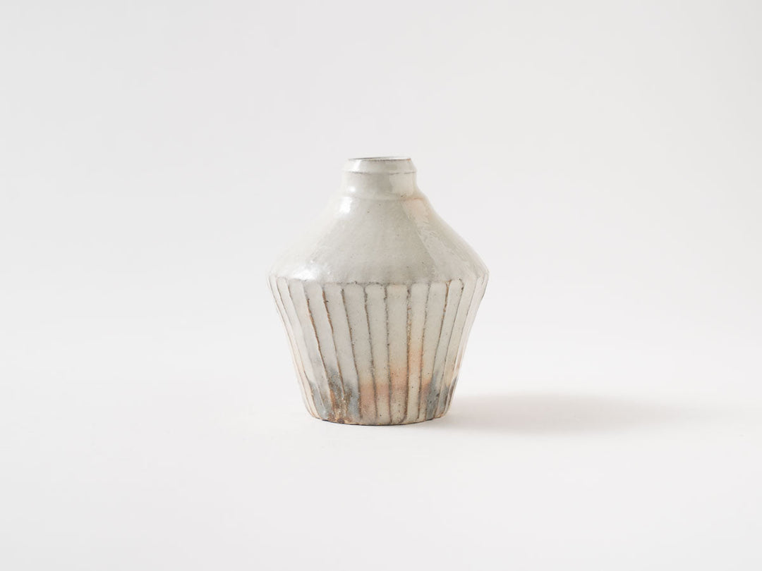 Bottle Vase White (Event Assortment) - Crafted By Furutani Pottery