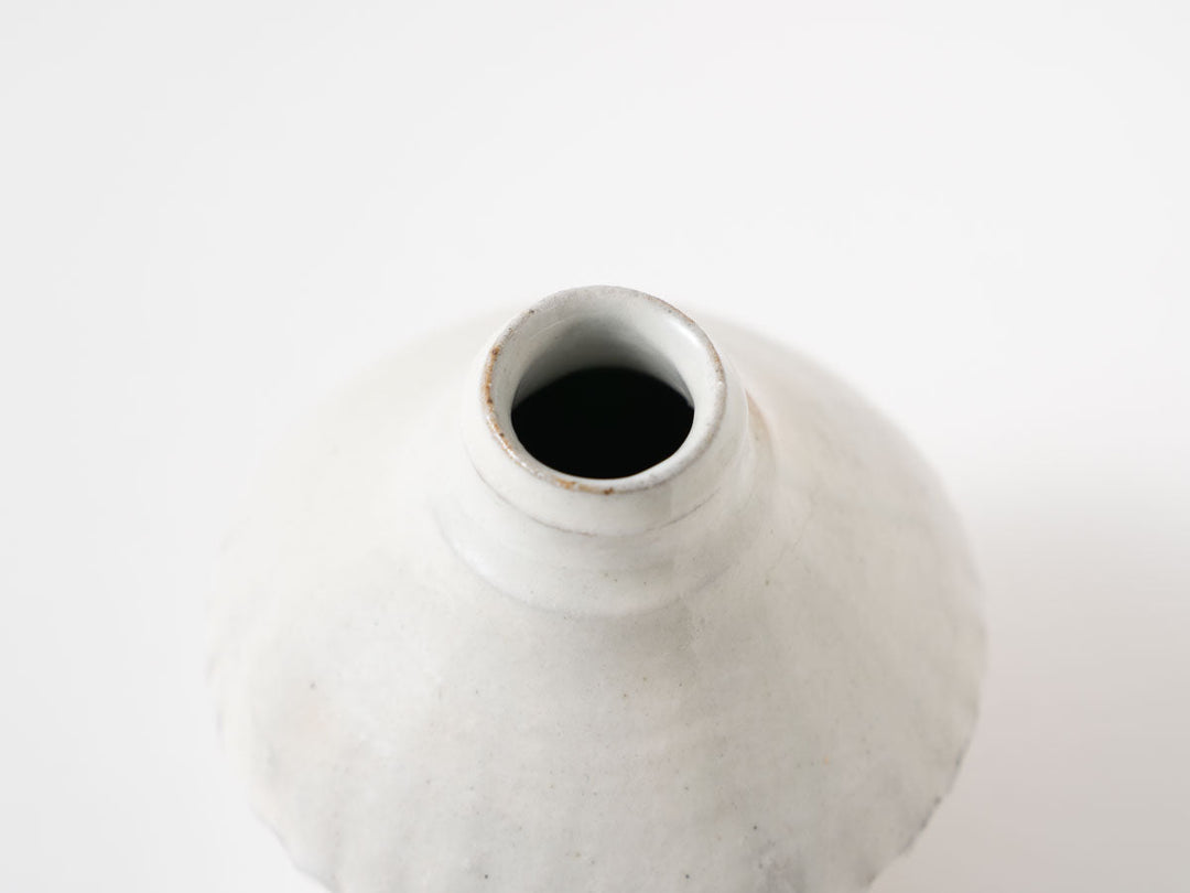 Bottle Vase White (Event Assortment) - Crafted By Furutani Pottery