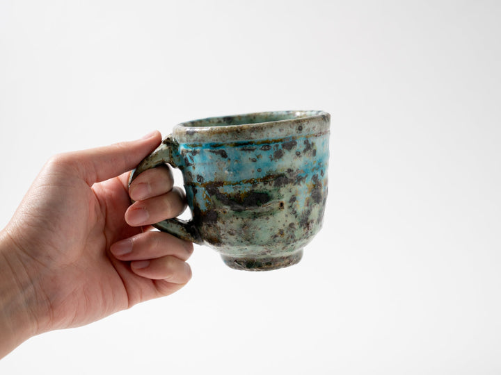 Blue Mug Cup - Crafted By Shinichi Kozuji