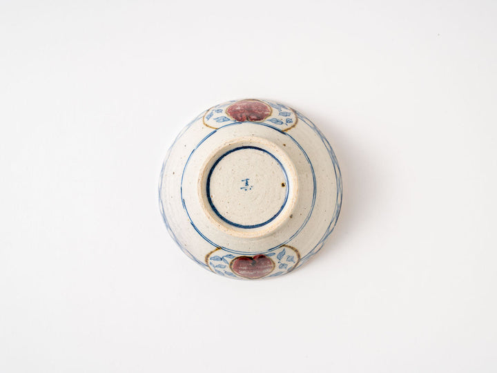 Rice Bowl (Peach Pattern) - Crafted By Maki Higuchi