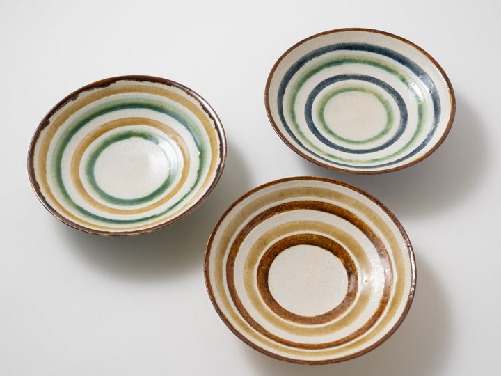 Ring Line 5.5-Sun Plate (Oribe Yellow Mulberry) - Crafted By Kanae Nomura