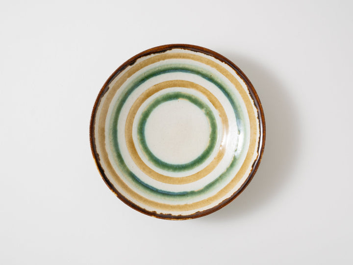 Ring Line 5.5-Sun Plate (Oribe Yellow Mulberry) - Crafted By Kanae Nomura
