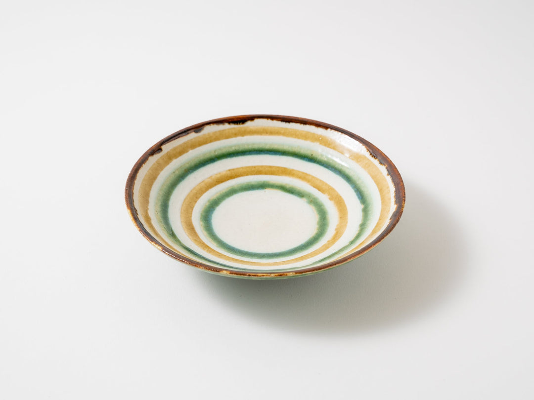 Ring Line 5.5-Sun Plate (Oribe Yellow Mulberry) - Crafted By Kanae Nomura
