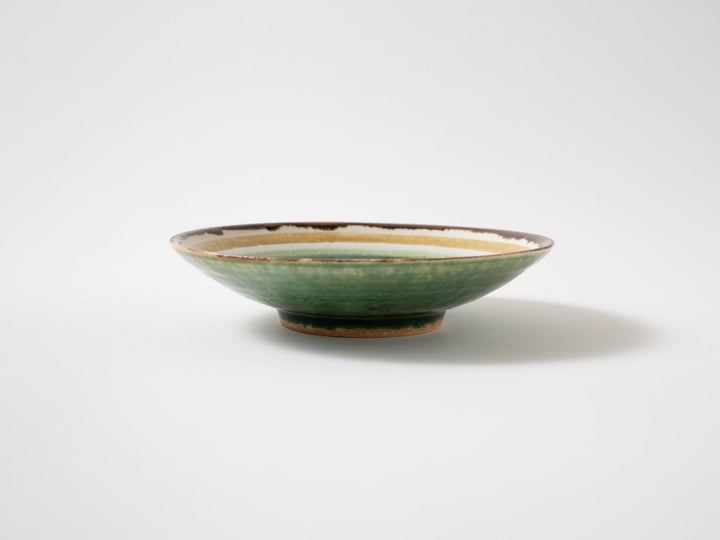 Ring Line 5.5-Sun Plate (Oribe Yellow Mulberry) - Crafted By Kanae Nomura