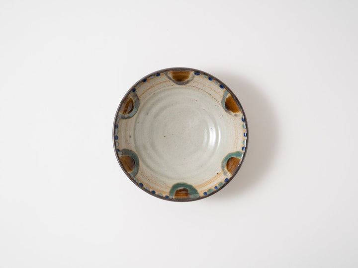4.5-Sun Deep Plate - Crafted By Kawajiri Pottery