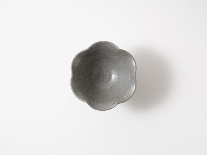 Gray Glazed Rinka Pedestal Bowl - Crafted By Furutani Pottery