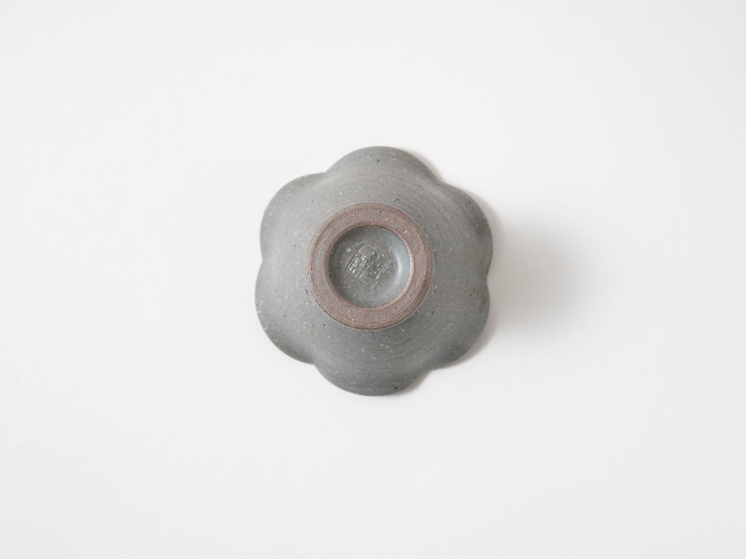 Gray Glazed Rinka Pedestal Bowl - Crafted By Furutani Pottery