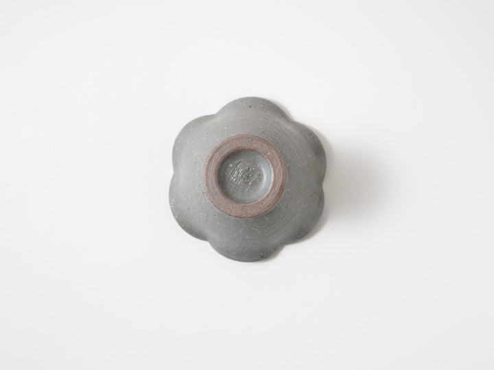Gray Glazed Rinka Pedestal Bowl - Crafted By Furutani Pottery