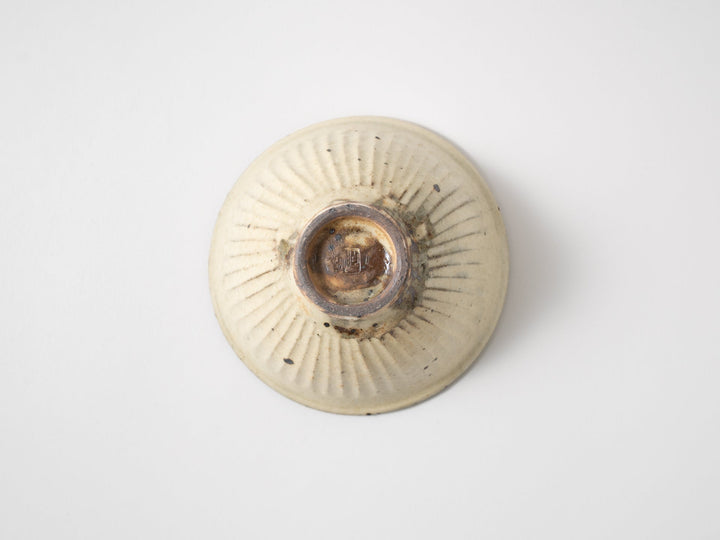 Kinari Ridged Rice Bowl Large - Crafted By Furutani Pottery