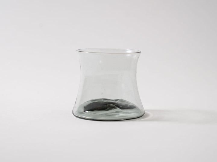 flow Rock Glass, Gray Crafted By Yudai Koga