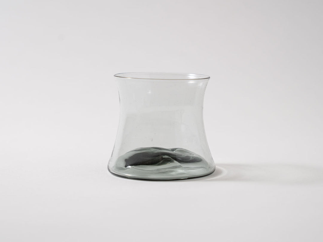 flow Rock Glass, Gray Crafted By Yudai Koga