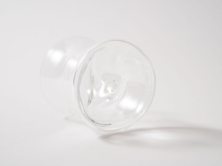 flow Rock Glass, Clear Crafted By Yudai Koga