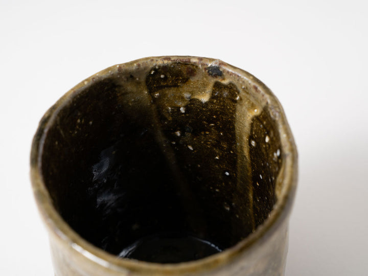 Large Cylinder Flower Vase B - Crafted By Motoyuki Tonoike