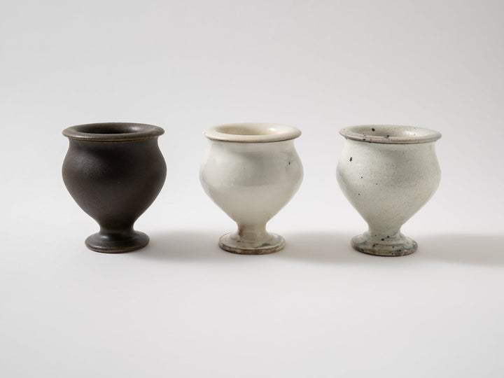 Rust Glazed Compote Canister - Crafted By Furutani Pottery