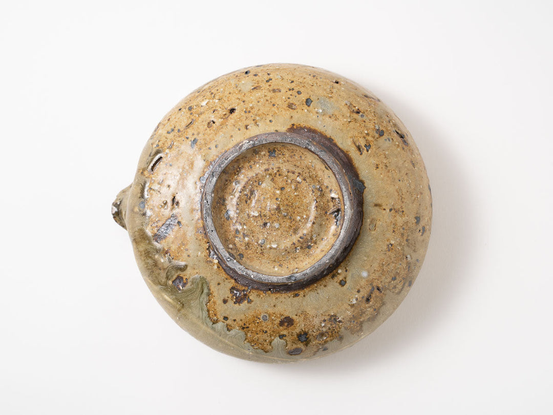 Large Pouring Bowl (Katakuchi), a — Hand-Formed Japanese Pottery by Motoyuki Tonoike
