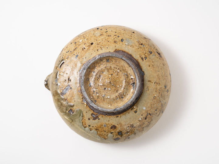 Large Pouring Bowl (Katakuchi), a — Hand-Formed Japanese Pottery by Motoyuki Tonoike