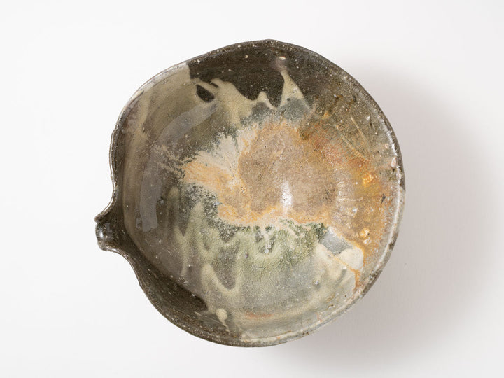 Large Pouring Bowl (Katakuchi), b — Hand-Formed Japanese Pottery by Motoyuki Tonoike