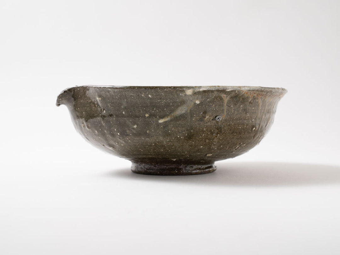 Large Pouring Bowl (Katakuchi), b — Hand-Formed Japanese Pottery by Motoyuki Tonoike