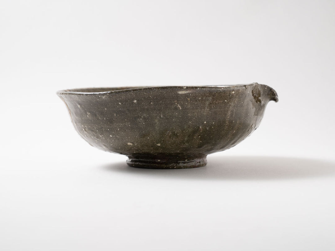 Large Pouring Bowl (Katakuchi), b — Hand-Formed Japanese Pottery by Motoyuki Tonoike