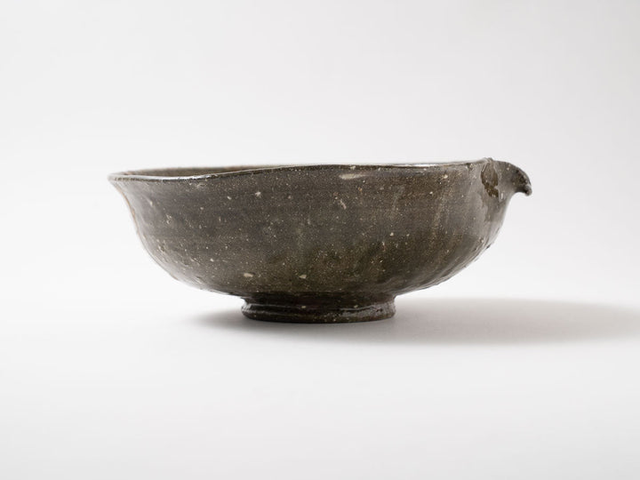 Large Pouring Bowl (Katakuchi), b — Hand-Formed Japanese Pottery by Motoyuki Tonoike